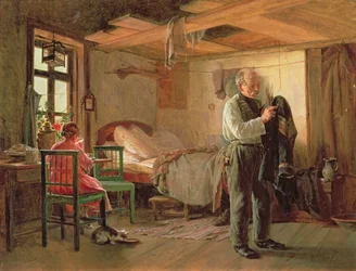 Matin dans une loge de portier, 1874